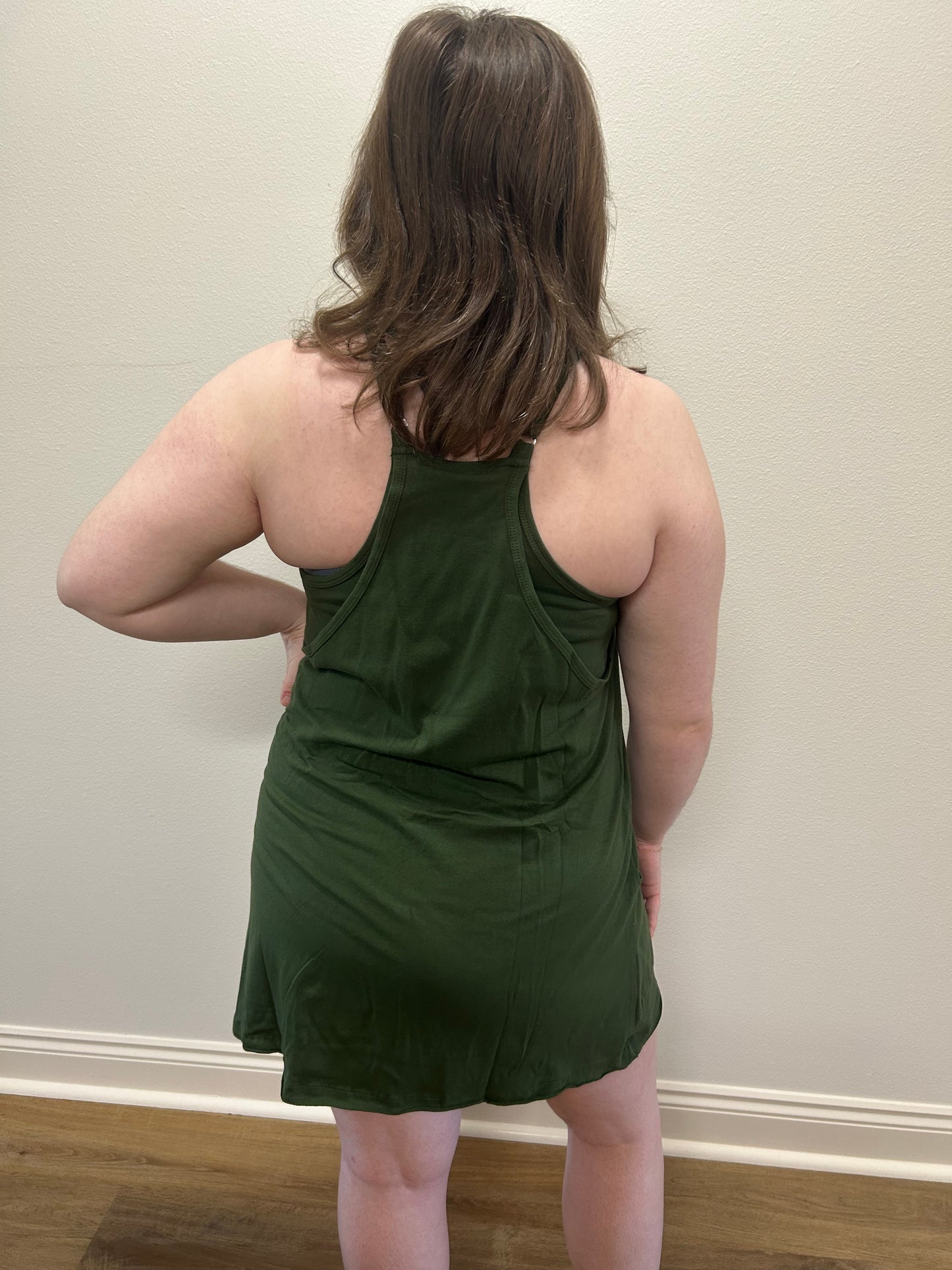 Green Romper Dress