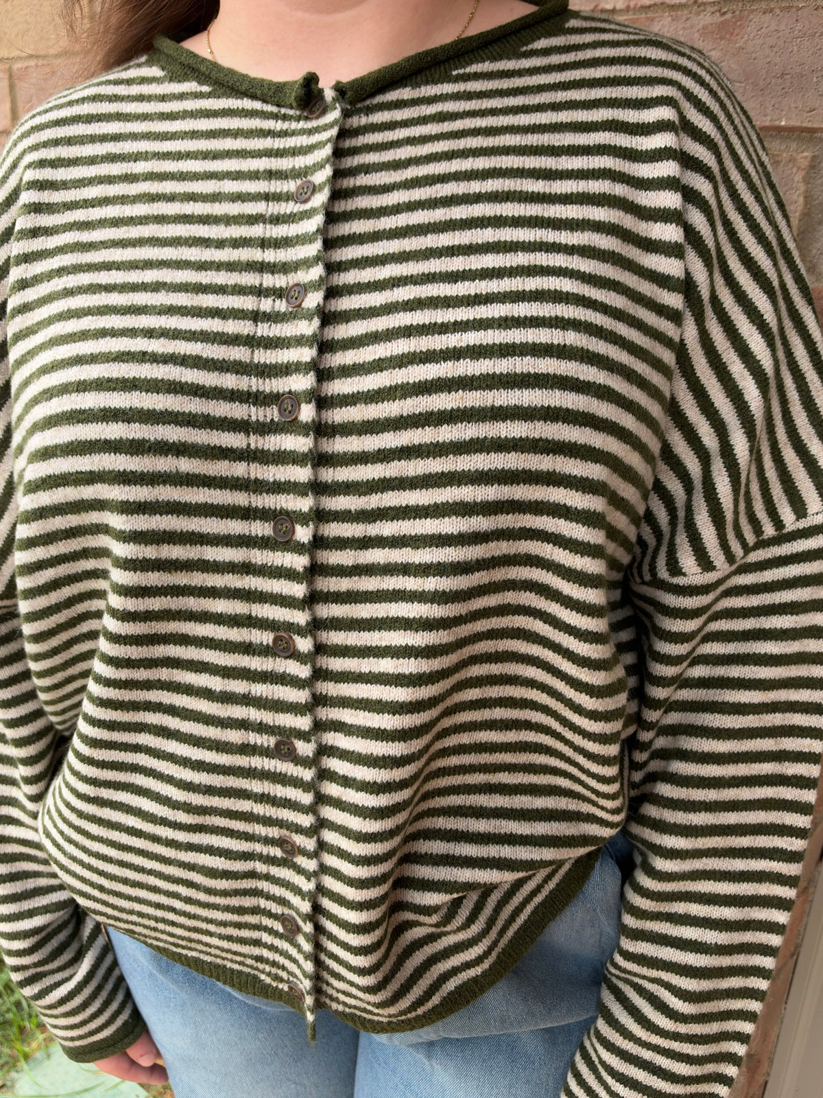 Striped Cardigan