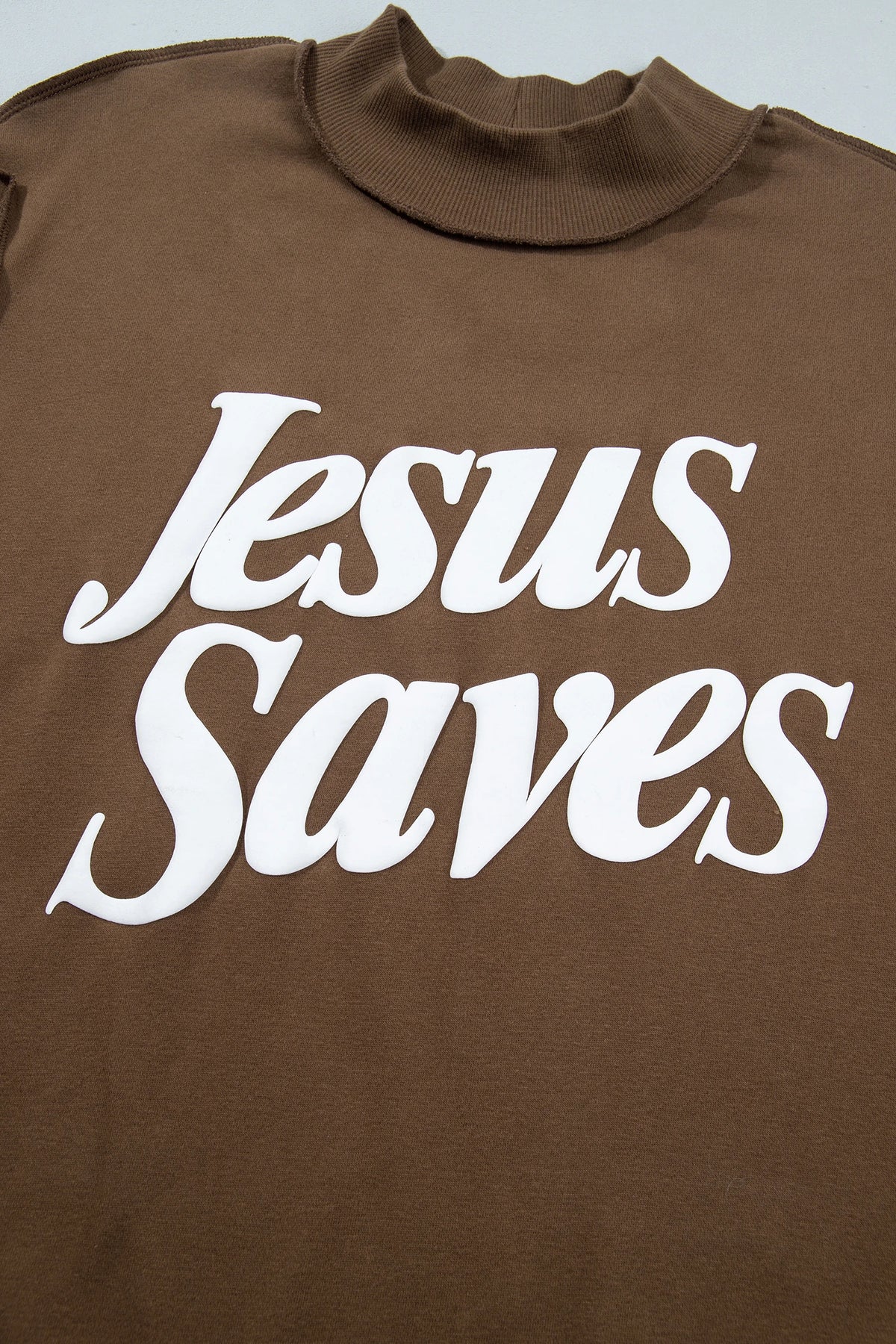 Jesus Saves Mockneck