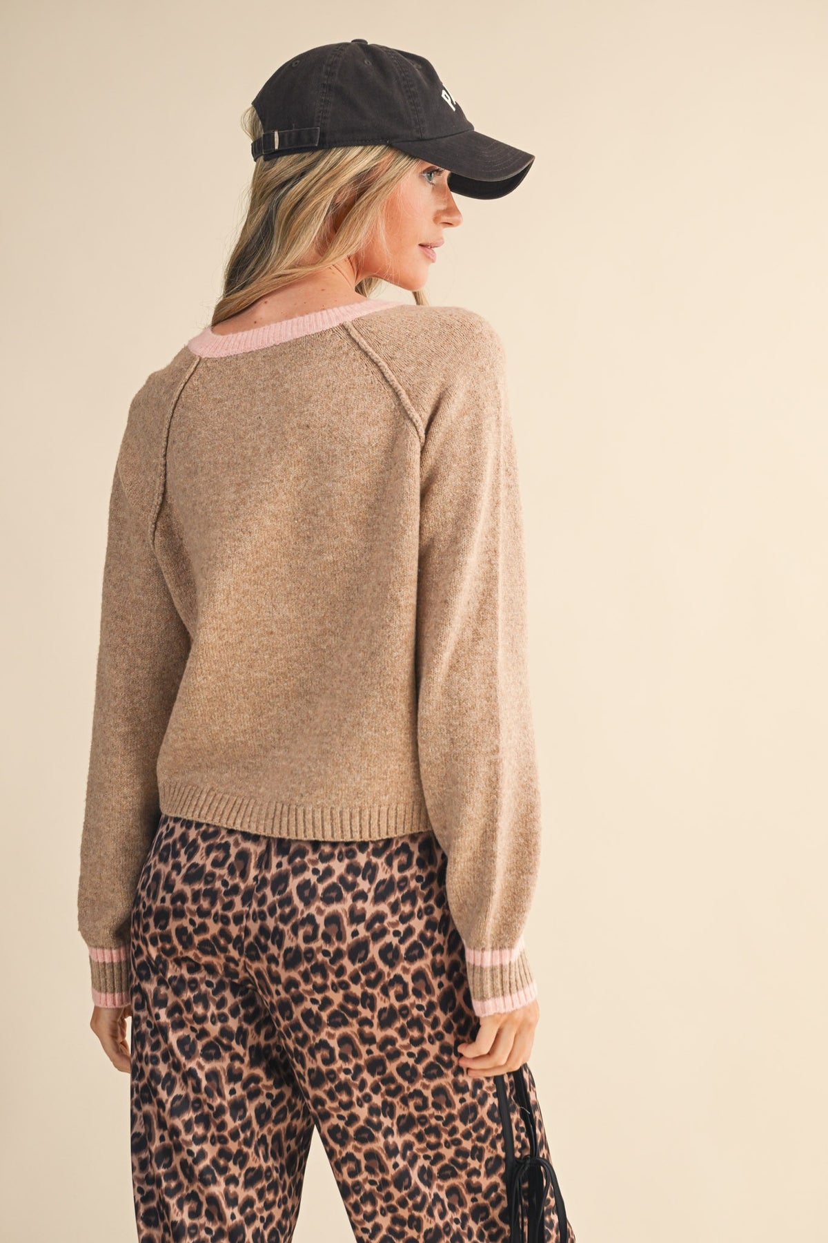 Two Tone Cardigan