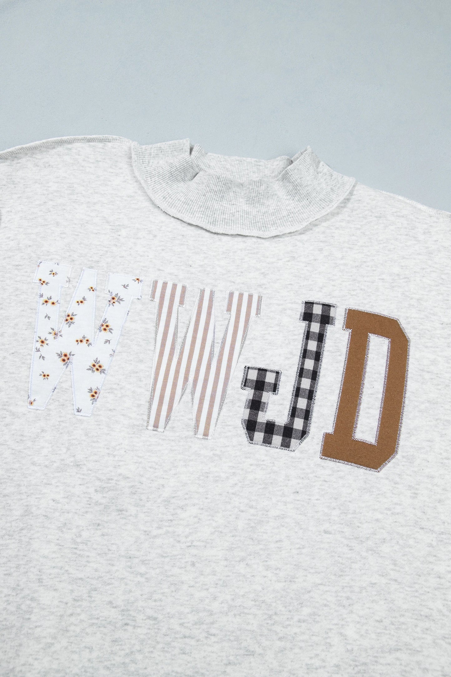 WWJD Mock Neck Sweatshirt