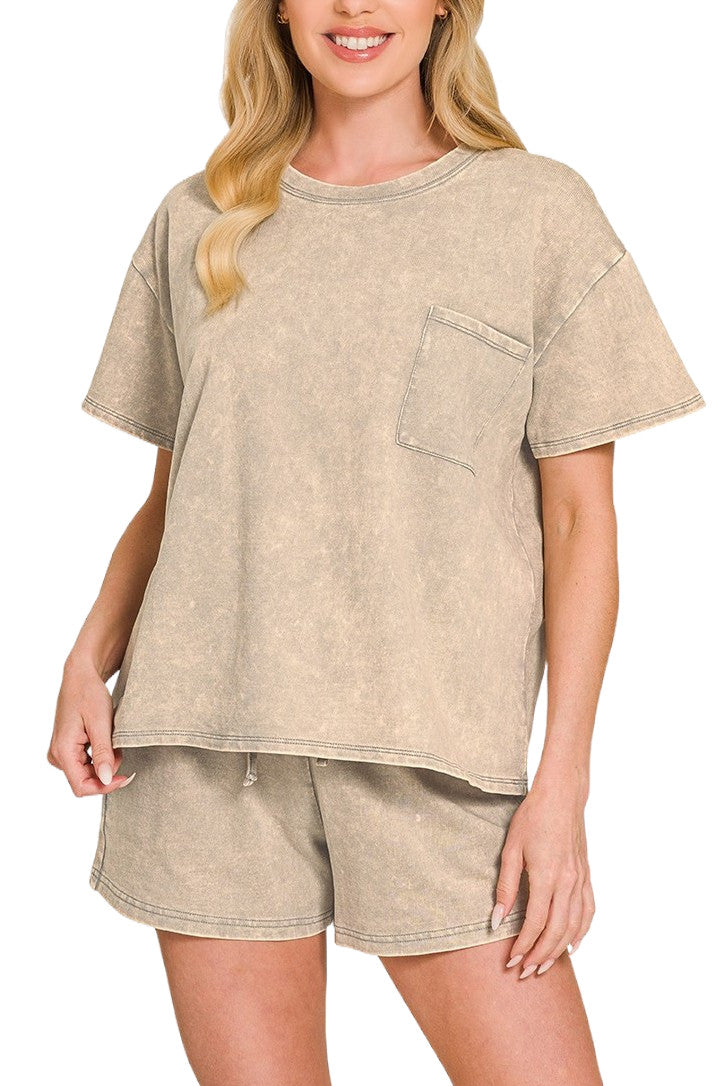 Brown Acid Wash Set