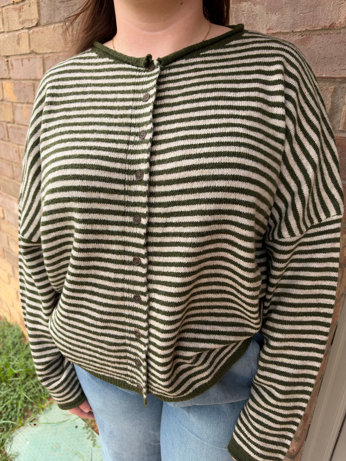 Striped Cardigan