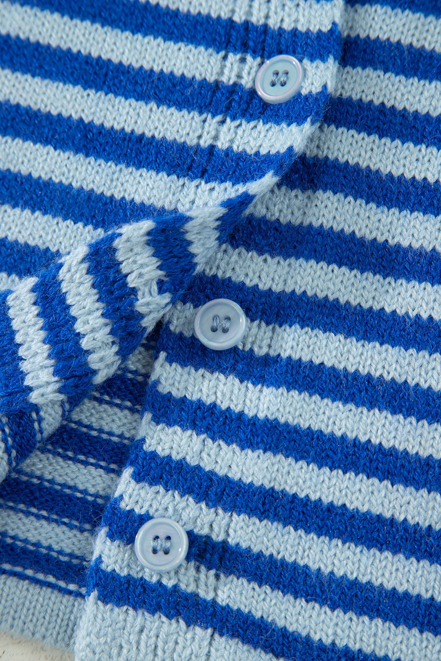 Blue Stripe Cardigan