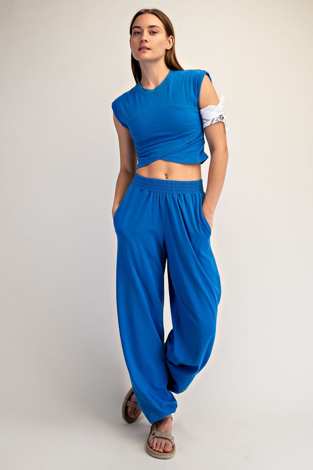 Blue Jogger Set