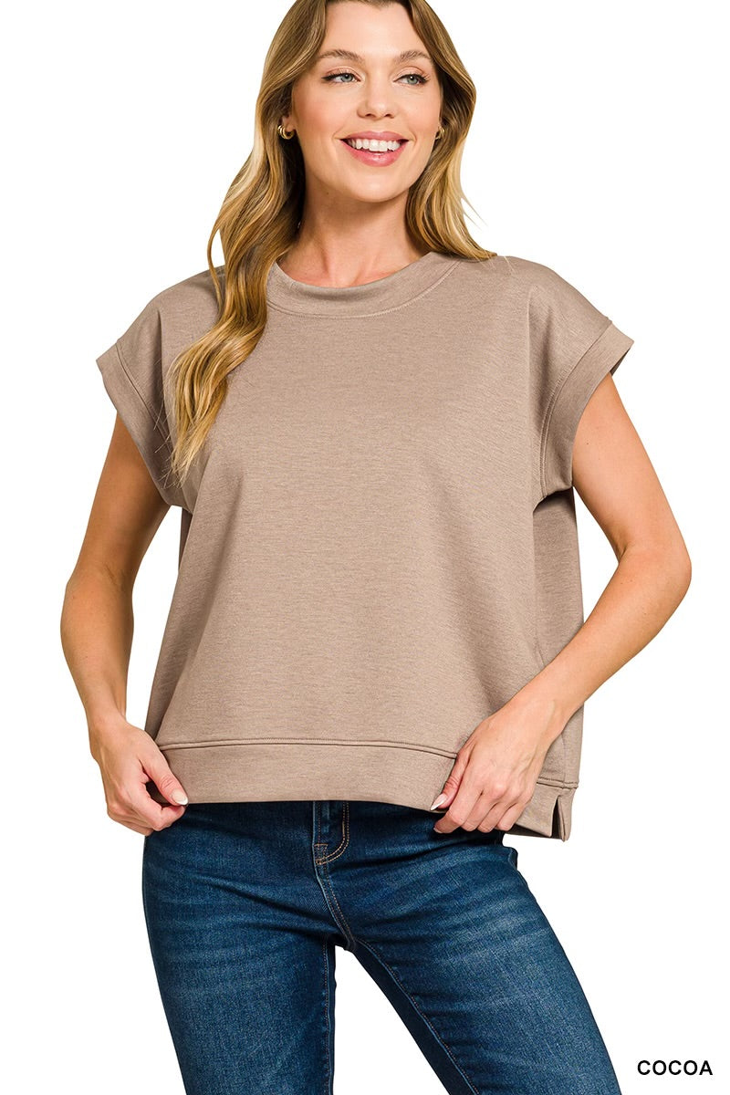 Brown Scuba Top