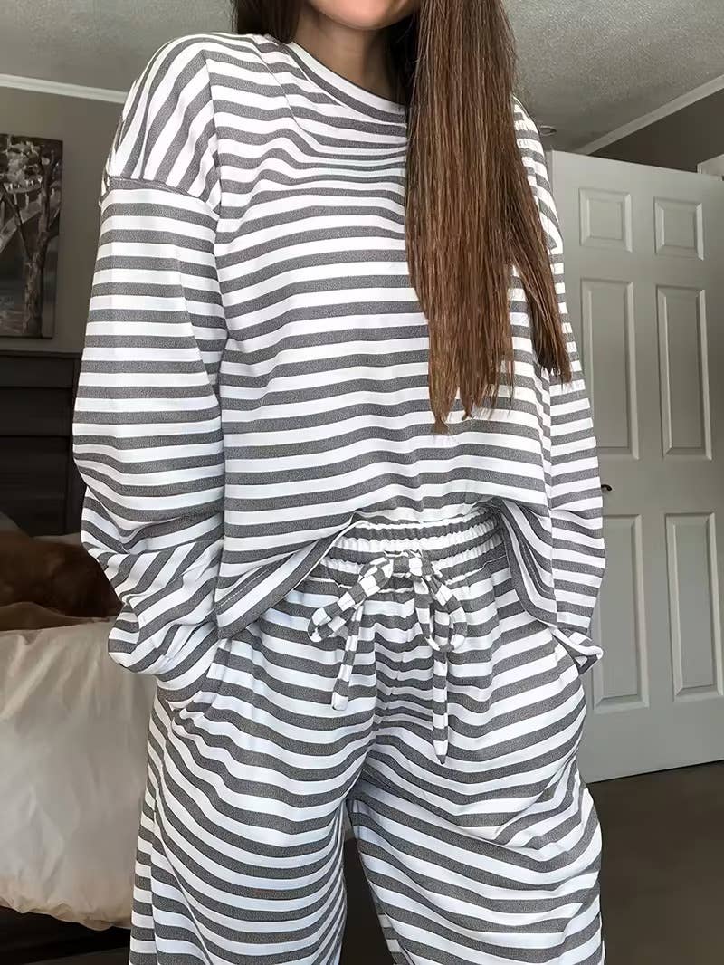 Oversized Stripe Set