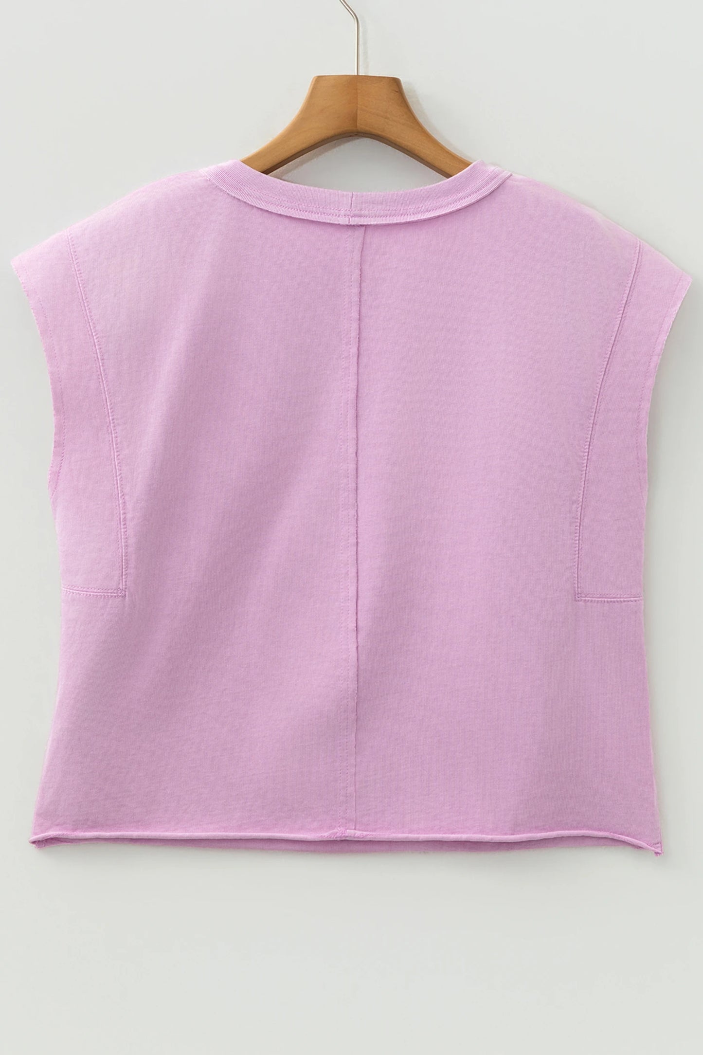 Pink Acid Wash Top