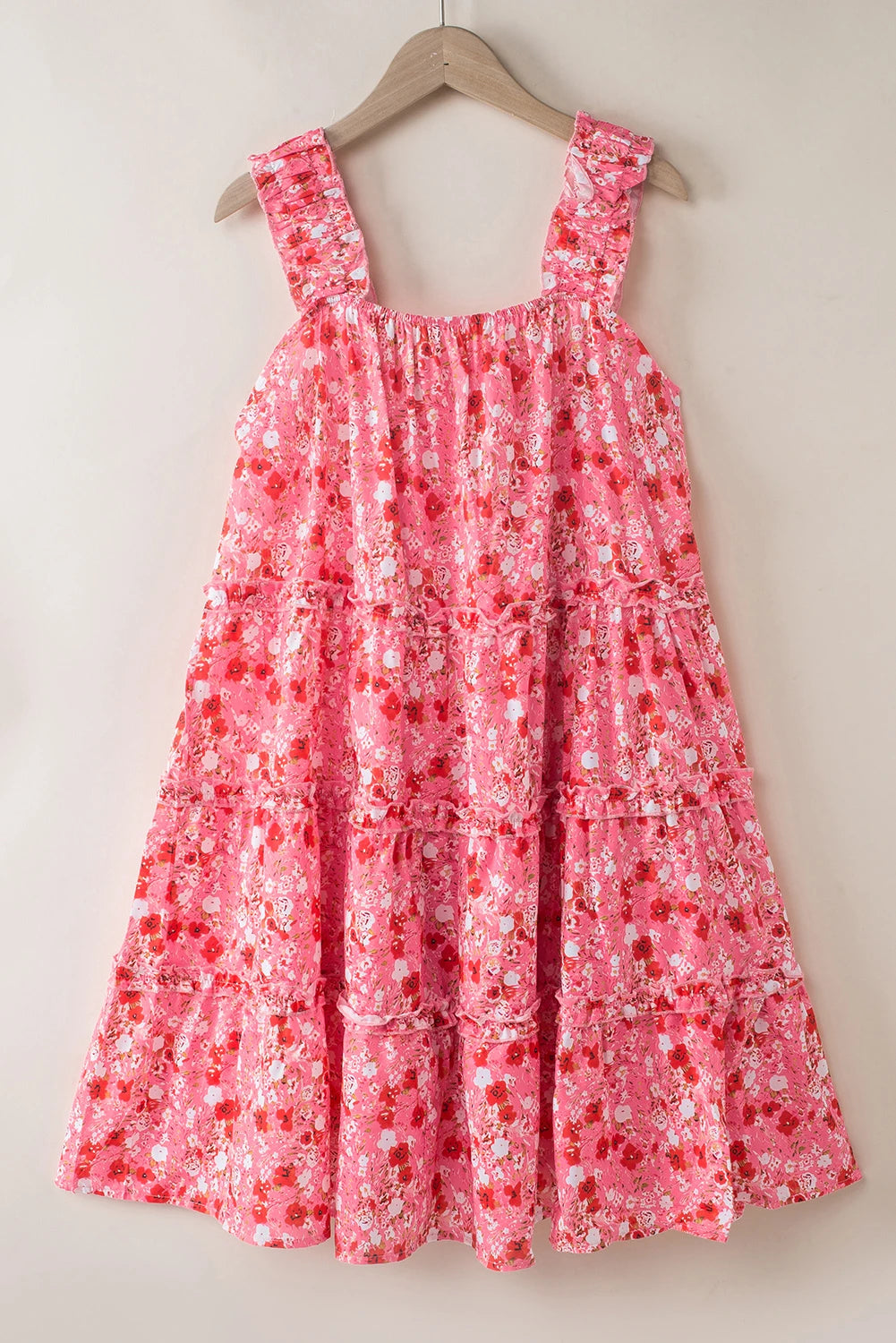 Pink Floral Dress