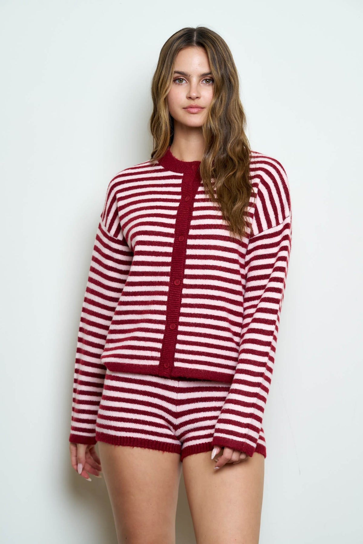 Striped Cardigan