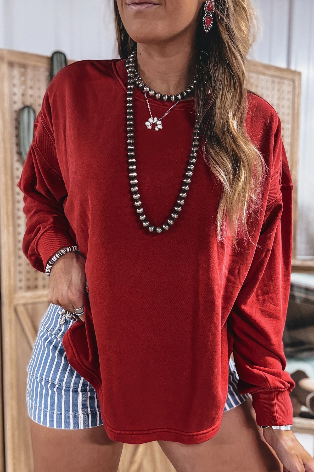Open Back Longsleeve Top