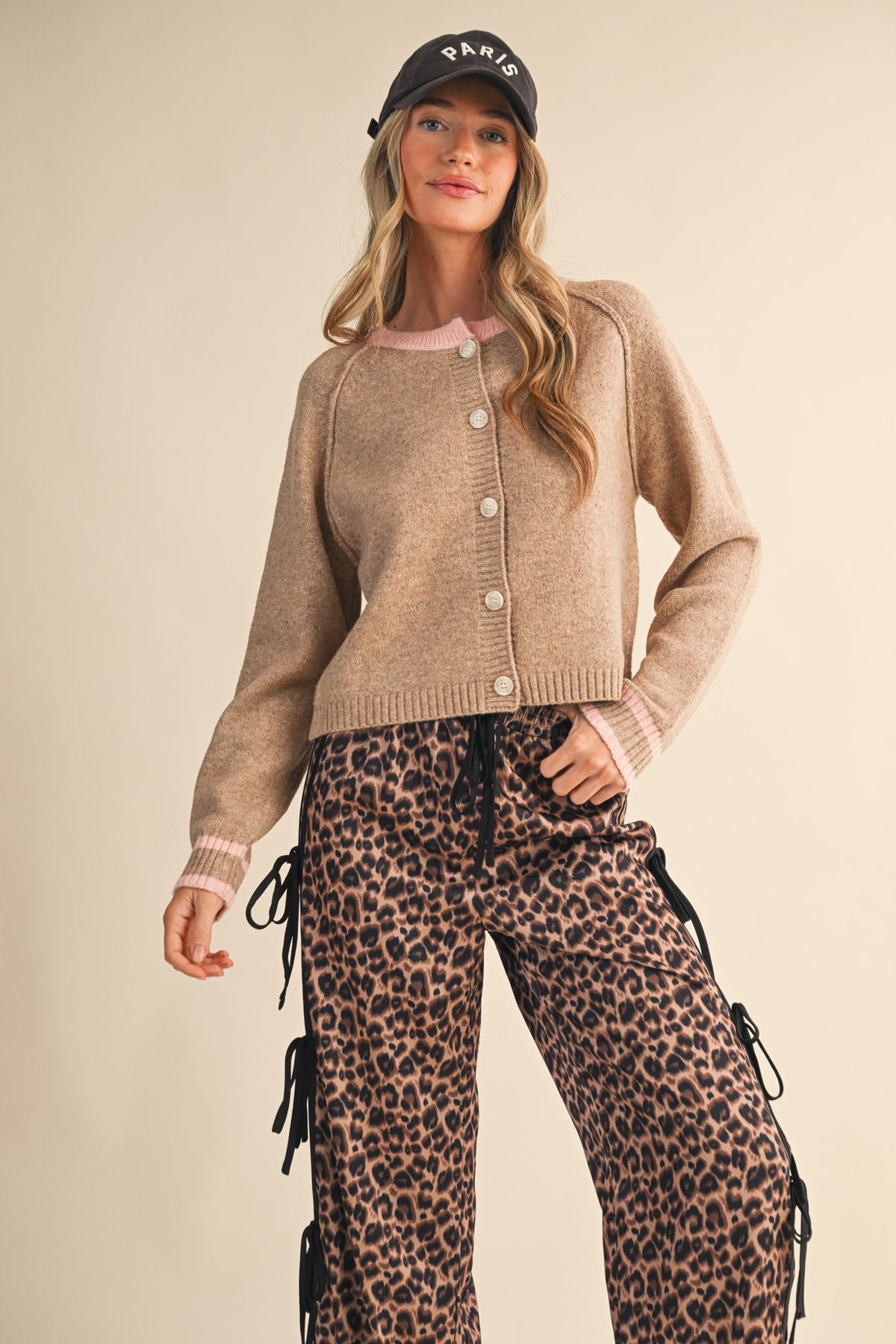 Two Tone Cardigan
