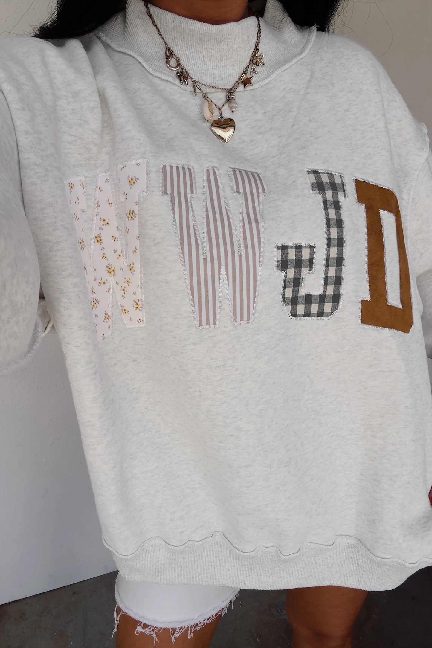 WWJD Mock Neck Sweatshirt